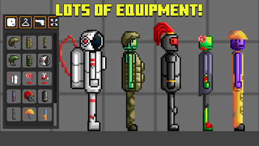 Pixel Sandbox: People Ragdoll