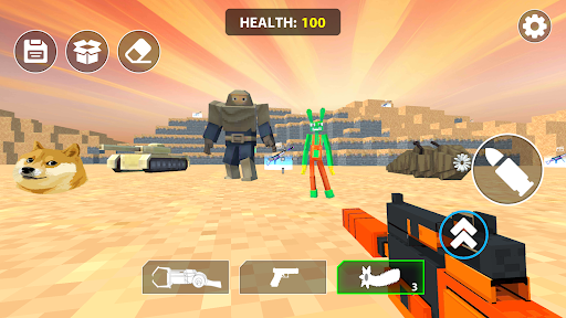 Sandbox Craft Shooter Survival